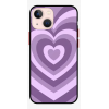 Husa Protectie AntiShock Premium, iPhone 13 mini, HEART IS PURPLE
